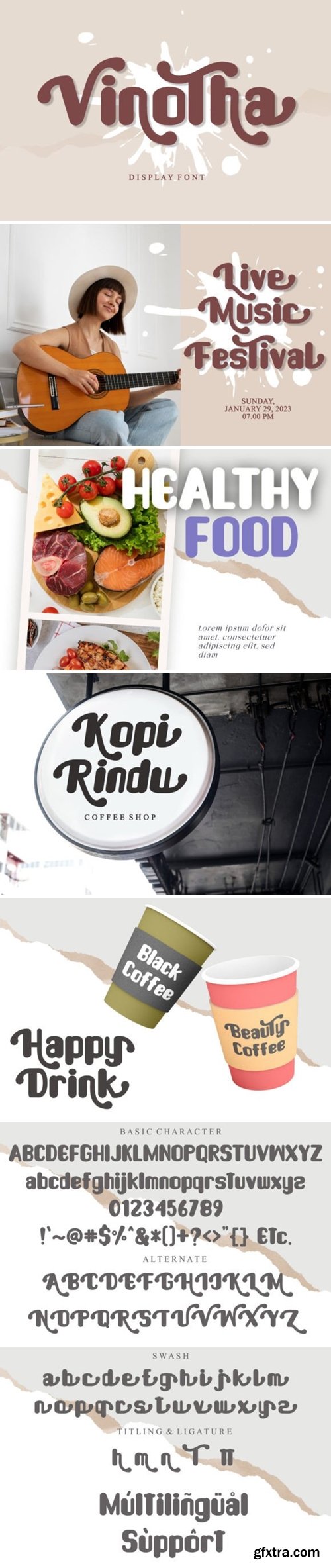 Vinotha Font