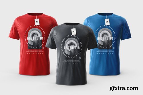 Colors T-Shirt Mockup