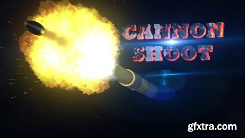 Videohive Gun Shot Intro 45706201