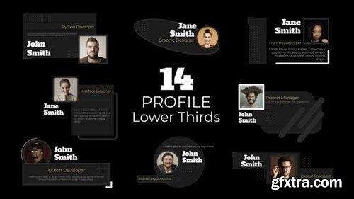 Videohive Social Profile Lower Thirds 45742626