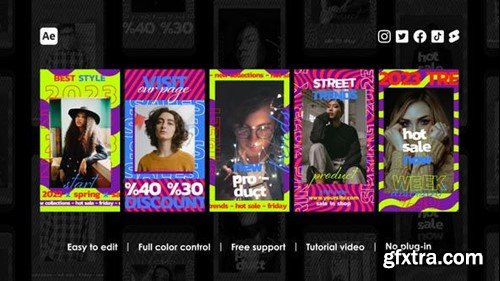 Videohive Abstract Instagram Stories 45777695 Videohive Abstract Instagram Stories 45777695