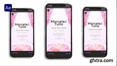 Videohive Wedding Invitation Instagram 45743430