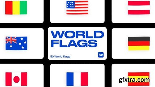 Videohive World Flags for After Effects 45737266 Videohive World Flags for After Effects 45737266