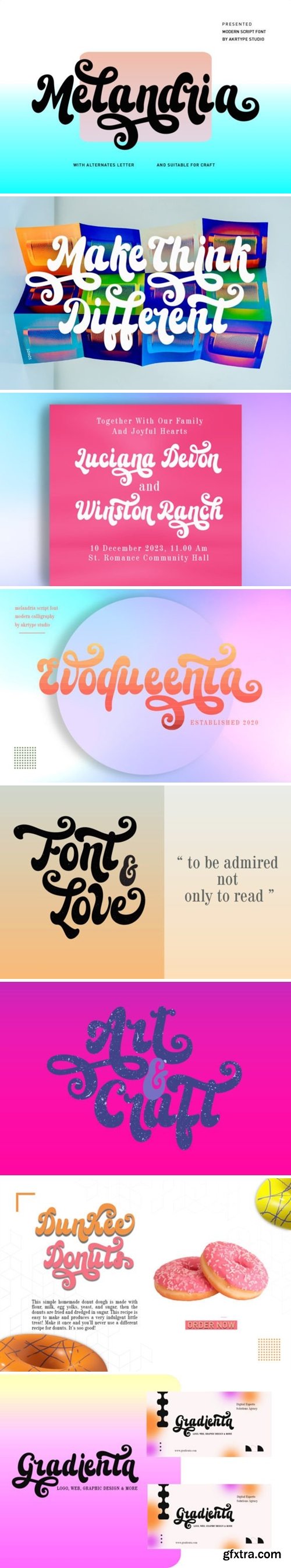 Melandria Font