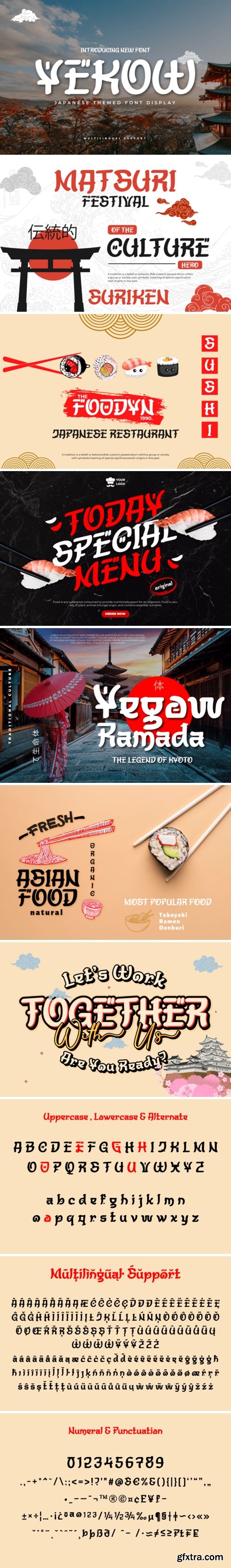 Yekow Font Yekow Font