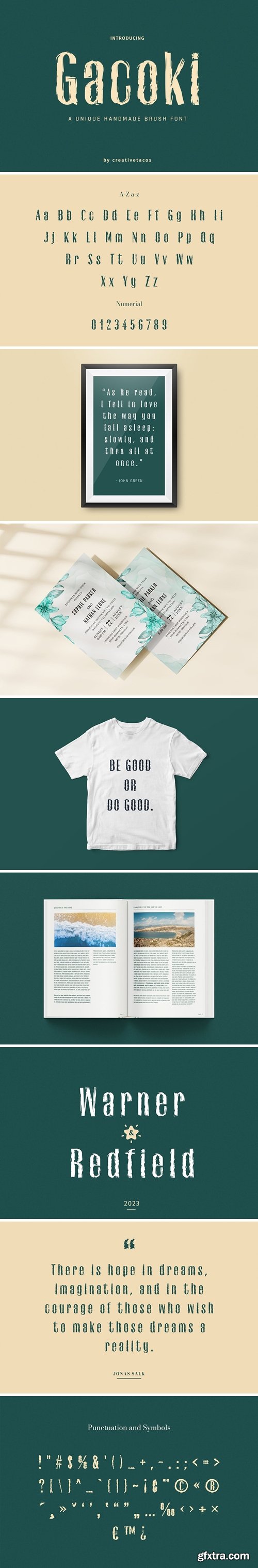 Gacoki Brush Font Gacoki Brush Font