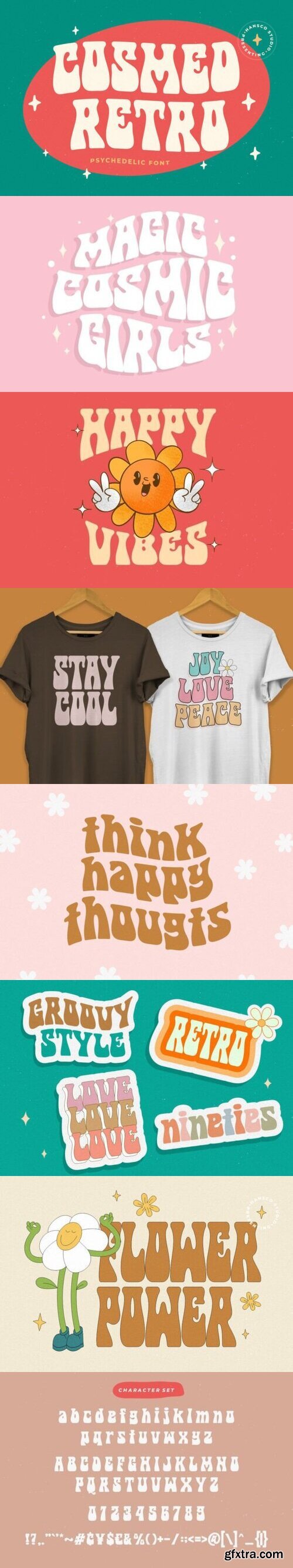 Cosmed Retro Font