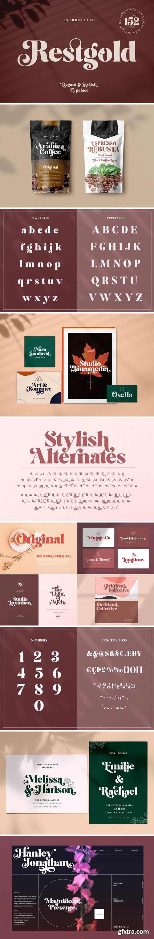 FontBundles - Restgold Serif Font 370232 FontBundles - Restgold Serif Font 370232