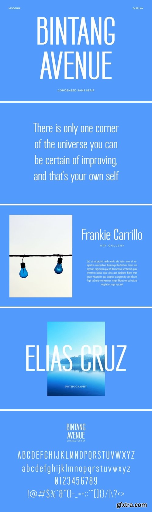 Bintang Avenue - Modern Sans Serif Font Bintang Avenue - Modern Sans Serif Font