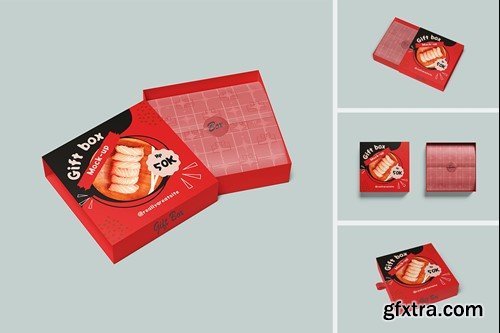 Gift Box Mockup V1 WTPLP4R