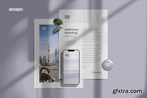 Stationery Branding Mockup 2 WAQ8MU4 Stationery Branding Mockup 2 WAQ8MU4