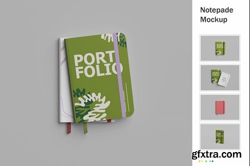 Notepad Mock Up BGKLZ74 Notepad Mock Up BGKLZ74