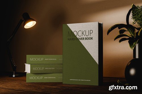 Hard Cover Books Mock Up on Rustic Table 3AGE4WN Hard Cover Books Mock Up on Rustic Table 3AGE4WN