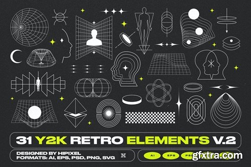 31 Y2K Retro Elements V.2 T9EPHZA 31 Y2K Retro Elements V.2 T9EPHZA