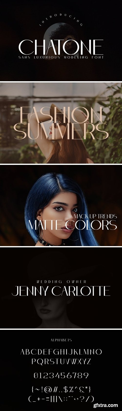 Chatone font Chatone font