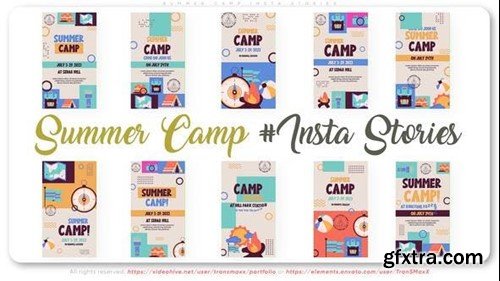 Videohive Summer Camp Insta Stories 45821566 Videohive Summer Camp Insta Stories 45821566