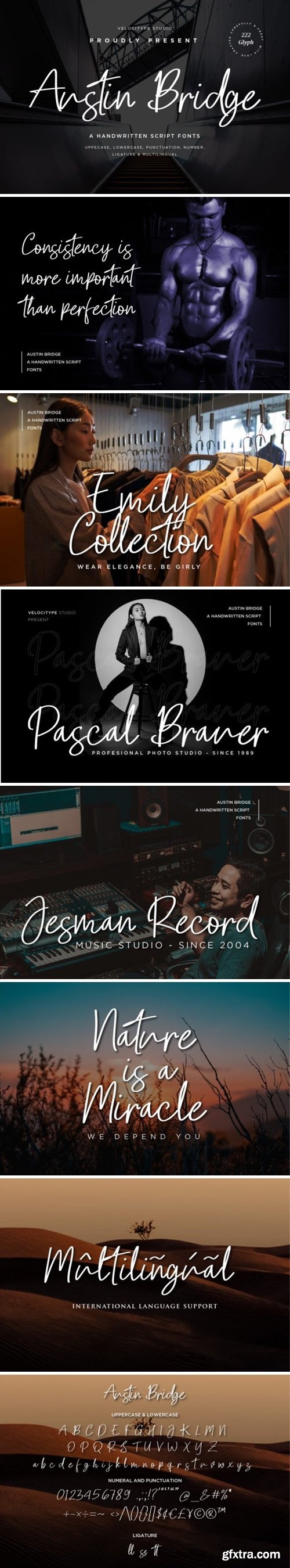 Austin Bridge Font Austin Bridge Font