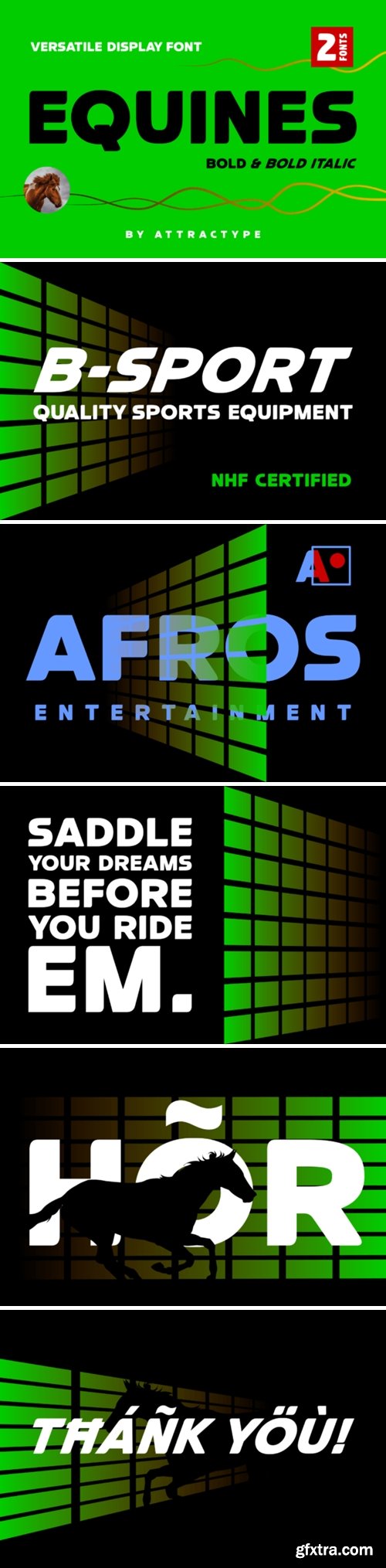 Equines Font Equines Font