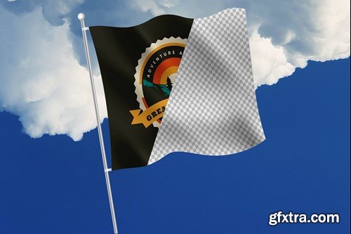 Flag Outdoor Mockup NWR3QSY