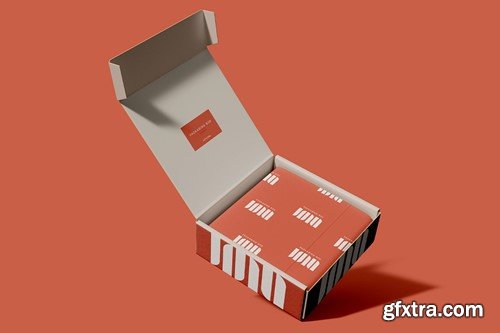 Packaging Box Mockup H2PQRVD