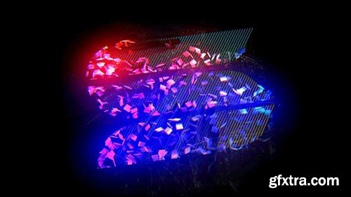Videohive Particle Logo 45821192