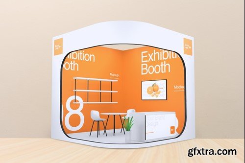Exhibition Booth Mockup 8MRQC9E Exhibition Booth Mockup 8MRQC9E