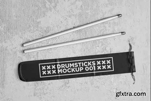 Drumsticks Mockup 001 ZAW65KD Drumsticks Mockup 001 ZAW65KD