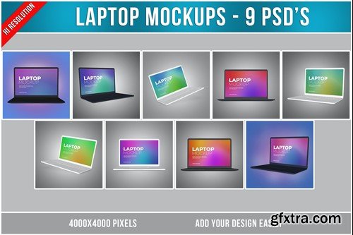 Laptop Mockups XVKQ3XE Laptop Mockups XVKQ3XE