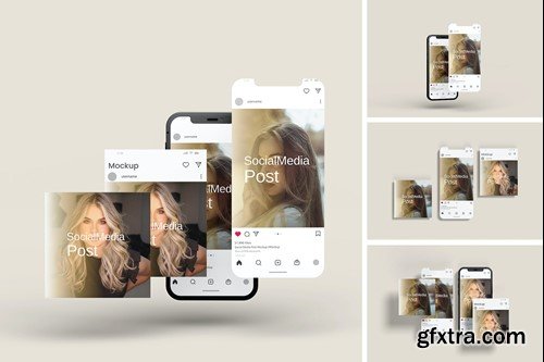 Social Media Post Mockup ZLA4J3G Social Media Post Mockup ZLA4J3G