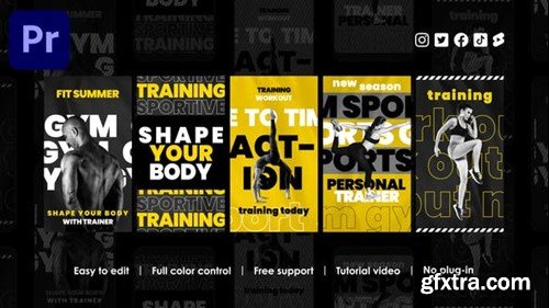 Videohive Sport Trainer Instagram Reels 45851823