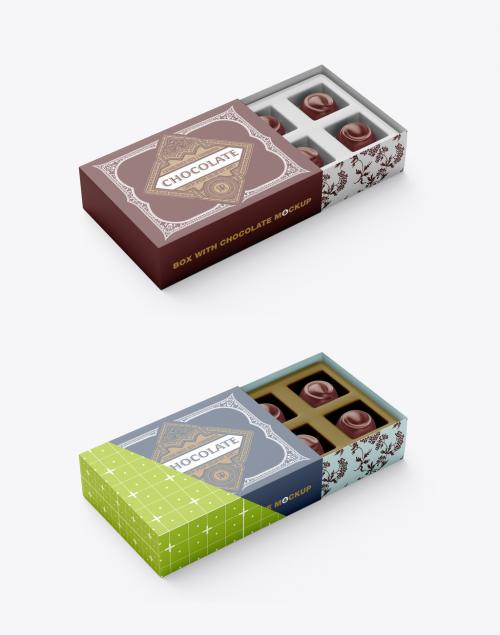 Box Of Chocolates Mockup 552968581