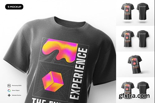 Mens Classic Tees Mockup U8722YJ Mens Classic Tees Mockup U8722YJ