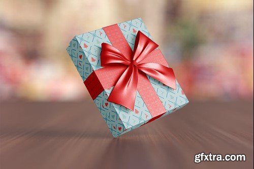Gift Box Mockup Scene Mockup HPQD8XH Gift Box Mockup Scene Mockup HPQD8XH