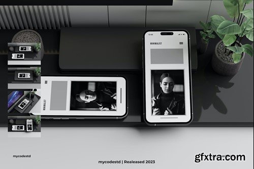 iPhone 14 Pro Mockup U4PDZD3 iPhone 14 Pro Mockup U4PDZD3