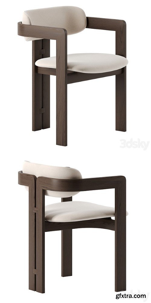 0414 Chair by Gallotti & Radice