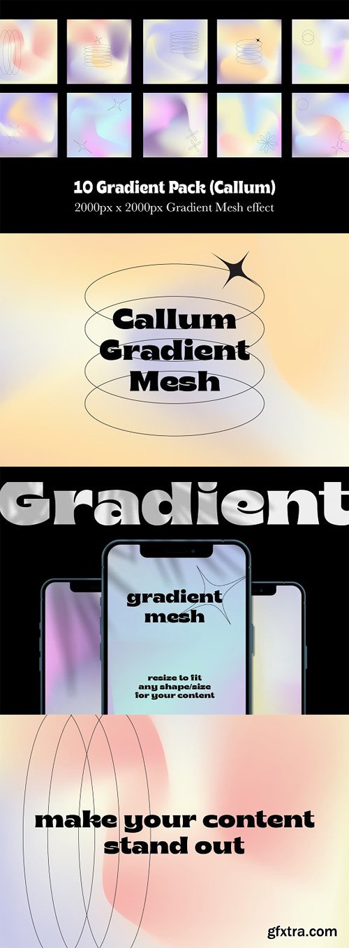 Callum - 10 Gradient Pack Callum - 10 Gradient Pack