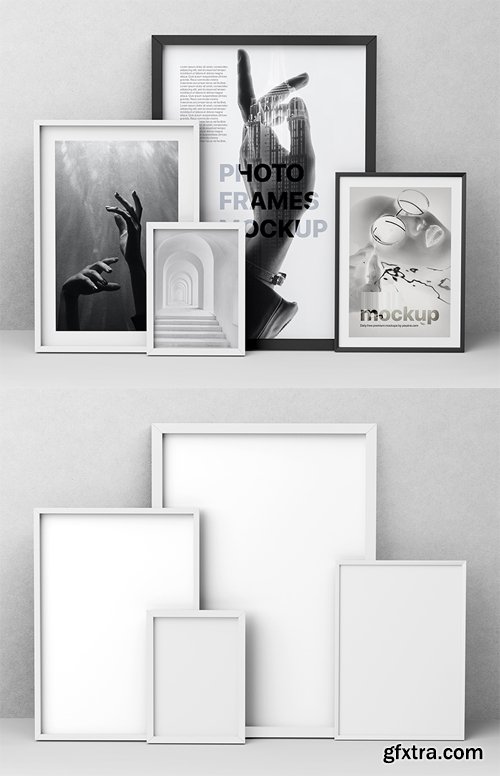 Picture Frames PSD Mockup Template