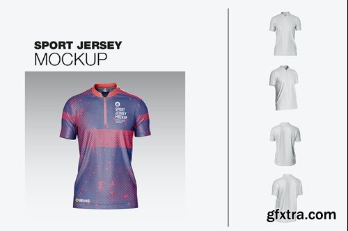 Sports Jersey Mockup N69BTF3 Sports Jersey Mockup N69BTF3