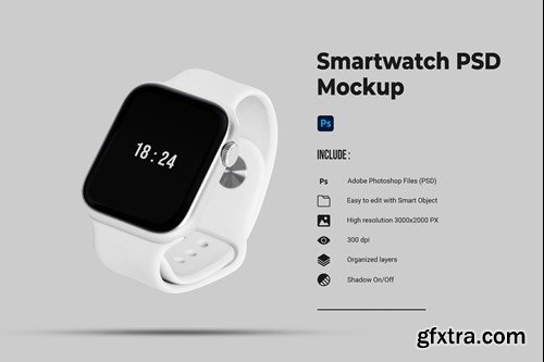 Smartwatch PSD Mockup CZHJTBG Smartwatch PSD Mockup CZHJTBG