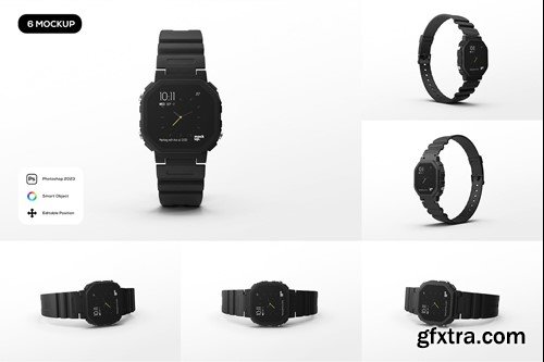 Black Generic Digital Watch Mockup LZYRDGH Black Generic Digital Watch Mockup LZYRDGH