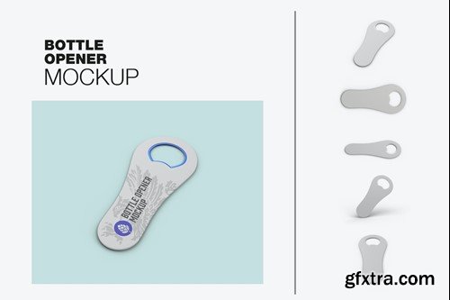 Metallic Bottle Opener Mockup L23D5LD Metallic Bottle Opener Mockup L23D5LD