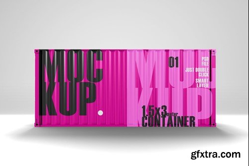 Shipping Container Mockup 4BWVL6W Shipping Container Mockup 4BWVL6W