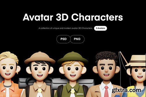 Avatar 3D Character Illustration TZJGTVR Avatar 3D Character Illustration TZJGTVR