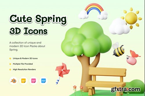 Spring 3D Icon Z2TMVF8 Spring 3D Icon Z2TMVF8