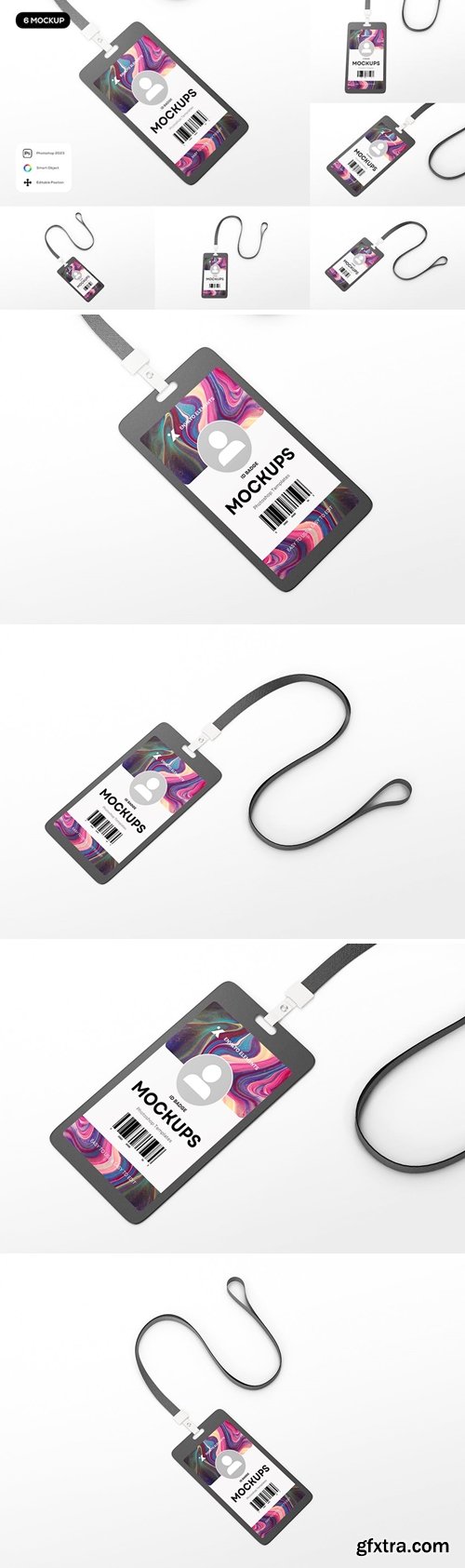 Office ID Badge Mockup DTZWV65