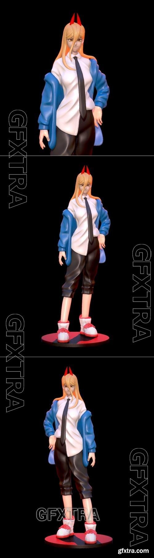 Chainsawman - Power &ndash; 3D Print Model