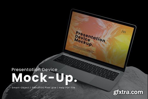 Presentation Device Mockup KR5YH2U Presentation Device Mockup KR5YH2U
