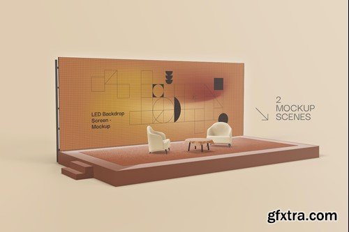 LED Backdrop Screen Mockups FK9ACYN LED Backdrop Screen Mockups FK9ACYN