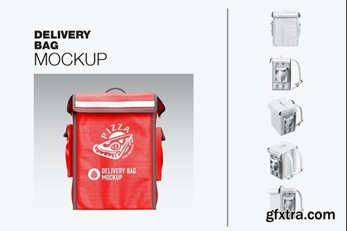 Set Delivery Bag Mockup CPF6PZX Set Delivery Bag Mockup CPF6PZX