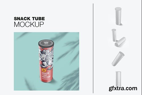 Snack Tube Mockup C65VU7D Snack Tube Mockup C65VU7D